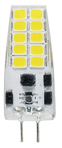 LAMPADA LED bispina G4 2.2W 12V Silicone 360° 6500°K