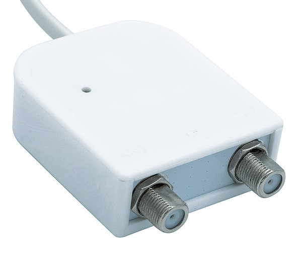 Alimentatore TV SWITCHING 1 USCITA 12V 400mA Connettori F, con spia LED, MADE IN ITALY