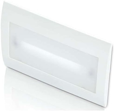 Lampada di emergenza da incasso X scatola 503 muratura o cartongesso