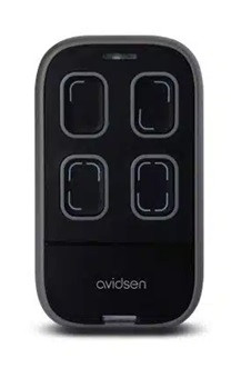 Telecomando UNIVERSALE codice fisso 433 Mhz a 4 tasti per motori di cancelli e porte di garage