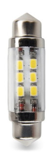 Lampada siluro LED 24V Ø 10 L. 31mm  Luce bianca