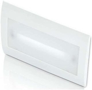 Lampada di emergenza da incasso X scatola 503 muratura o cartongesso