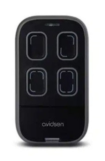Telecomando UNIVERSALE codice fisso 433 Mhz a 4 tasti per motori di cancelli e porte di garage