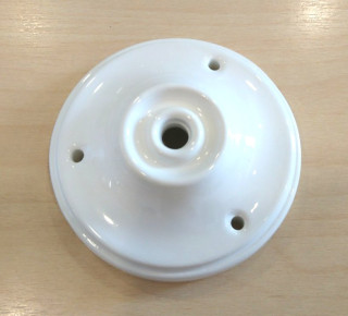 ROSONE PORCELLANA LUSSO D.110CM BIANCO