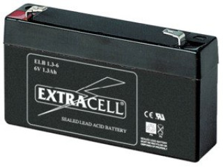 BATTERIA ERMETICA AL PIOMBO 6V 1.3AH RICARICABILE