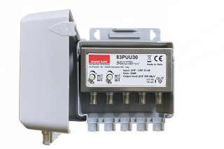 Amplificatore da palo x TV 2 ingressi UHF UHF 30dB