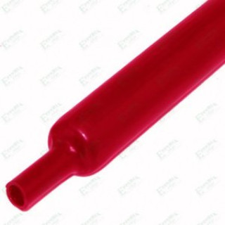 GUAINA ET100 Ø INTERNO ESP.  6,4 - RIST. 3,2mm SCATOLA 24MT LUNG.1MT ROSSA