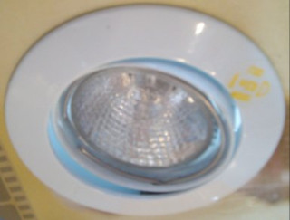 INCASSO AD ANELLO ORIENTABILE BIANCO GU10-MADE IN ITALY-FORO 76MM