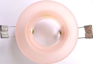 INC. VETRO ROSA GU10-PRODOTTO MADE IN ITALY-