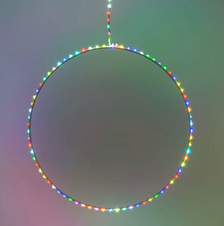 CERCHIO luminoso Ø 37CM MICROLED MULTIFLASH RGB