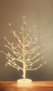 Albero Ramo TIGLIO Bianco 108 MicroLED