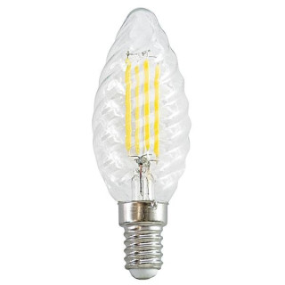 Lampada FILO tortiglione chiara trasparente 4,5W 2700°K