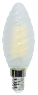 Lampada FILOLED Tortiglione smerigliata 6,5W 2700°K