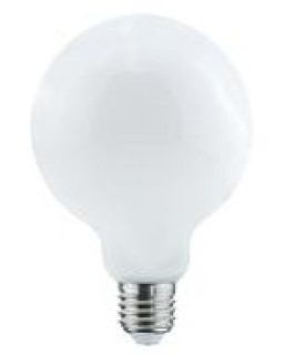 Lampada FILOLED GLOBO Ø95 11W  opale bianco latte 4000°K 320°