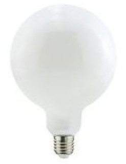 Lampada FILOLED GLOBO Ø125 18W opale bianco latte 2700°K 320°
