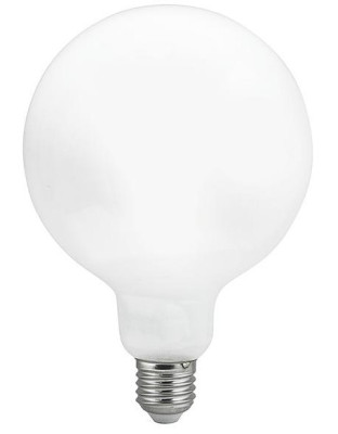 Lampada FILOLED GLOBO Ø125 11W opale bianco latte 2700°K