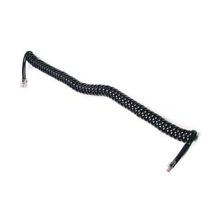 Cavo estensibile spiralato ricambio cornetta plug 4/4 2mt