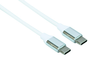 CAVO USB dati e alimentazione con 2 SPINA TIPO C - 1mt  Velocità 10 Gbps 3A