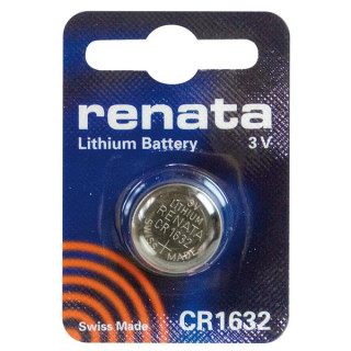 Batteria a pastiglia LITIO CR1632 RENATA 3V