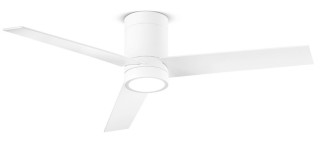 Ventilatore Ø 132 cm luce LED 3 pale in legno c/telecomando 6 velocità