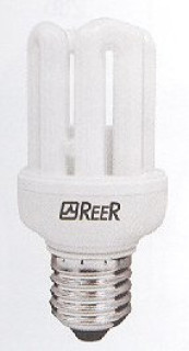 LAMPADA ELETTRONICA TUBOLARE CORTA E27 11W LUCE CALDA 540 LUMEN