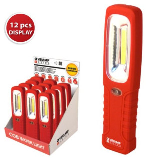 Lampada da lavoro led COB con calamita e gancio
