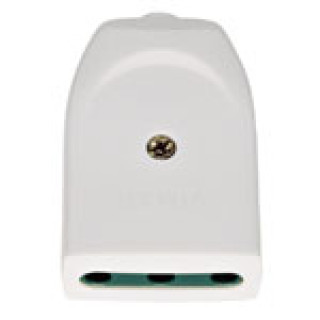 PRESA 2P+T 16A P17 ASSIALE BIANCO