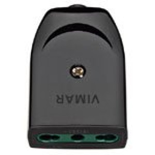 PRESA 2P+T 16A P17/11 ASSIALE NERO