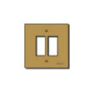 Placca 2M allum. viti bronzo
