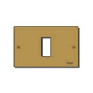 Placca 1M allum. viti bronzo