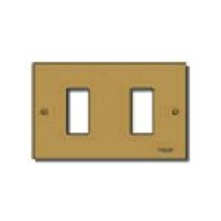 Placca 2M allum. viti bronzo