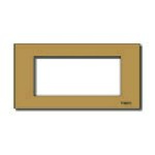 Placca 4Msp allum. scatto BRONZO