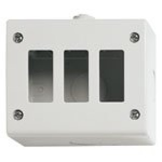 CONTENITORE IP40 3 MODULI 8000 GRIGIO V5