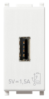 UNITA' 5V1,5A 1M BIANCO