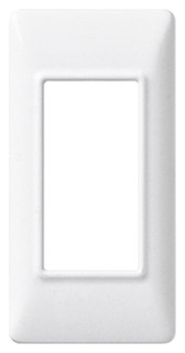 Placca 1M pannelli bianco
