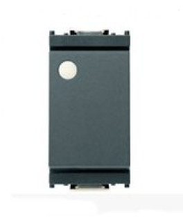 Deviatore 1P 16AX lum.te GRIGIO