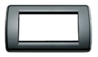 Placca rond? 4M silk nero
