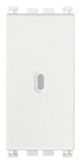 PULSANTE 1P NO 10A ASSIALE BIANCO