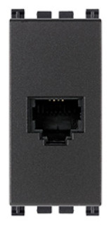 PRESA RJ11 6/4 GRIGIO