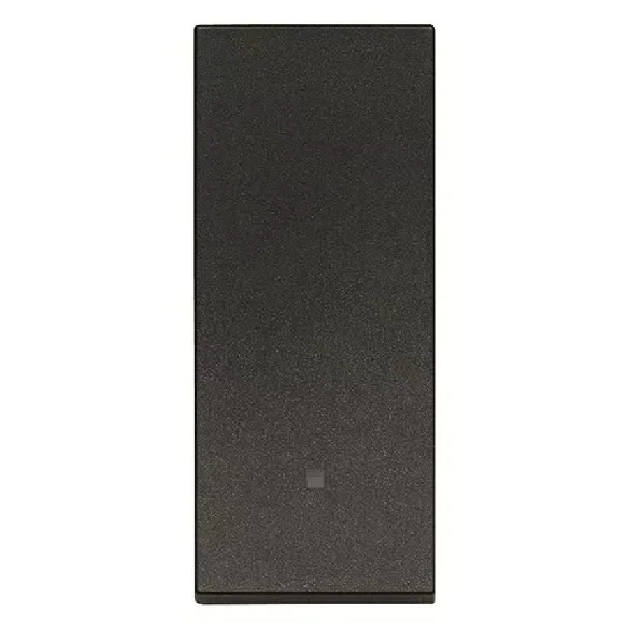 Tasto 1M allineato nero VIW31000.G