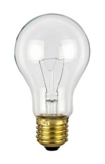 Lampada incandescenza tipo Goccia E27 rinforzata 24V 60W