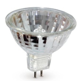 Lampada dicroica alogena MR16-P Ø 50mm GU5.3 12V 50W EXN