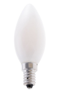 Lampada FILOLED oliva opale bianco latte 4W 2700°K 470Lm 330°