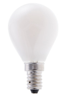 Lampada FILOLED sfera E14 opale bianco latte 4W 6500°K 470Lm 330°
