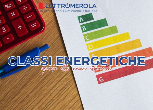 Tabella della nuova calssificazione energetica