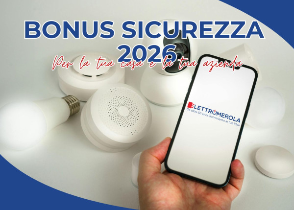 Accessori di colore bianco per la sicurezza della tua casa o del tuo negozio.