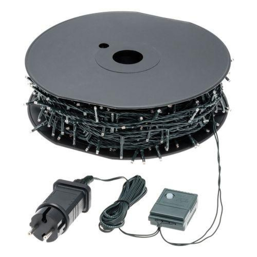 Catena lineare TLG 1000 MiniLED  Bianco Freddo c/giochi e timer 8/16h 70,4mt KIN36963